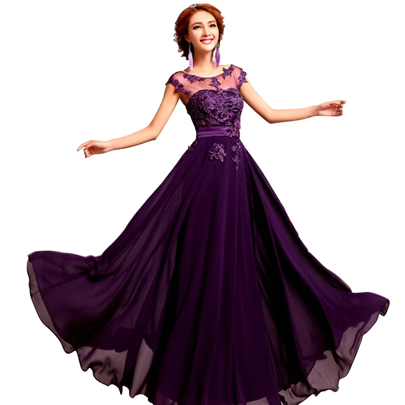 Buy Chiffon Pearls Embroidery Sleeveless Women Formal