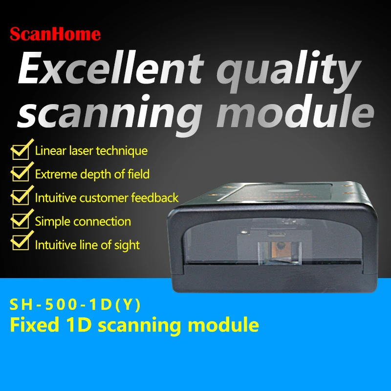 

ScanHome scanning module laser barcode scanner engine scanning head module SH-500-1D(Y)