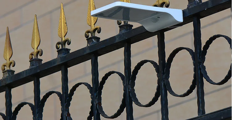 Sensor de Movimento Lâmpadas de Rua de Energia Luzes de Parede à Prova de Água Luz da Noite da Lâmpada ao ar Segurança Solar Jardim Livre Pir 42led 18 Sensor de Movimento PIR Segurança 42LED Lâmpadas