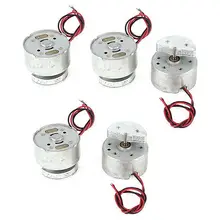 5 шт. мини Вибрационный двигатель 3500 об/мин DC 1,5-6 В RF300 для игрушек игровых устройств