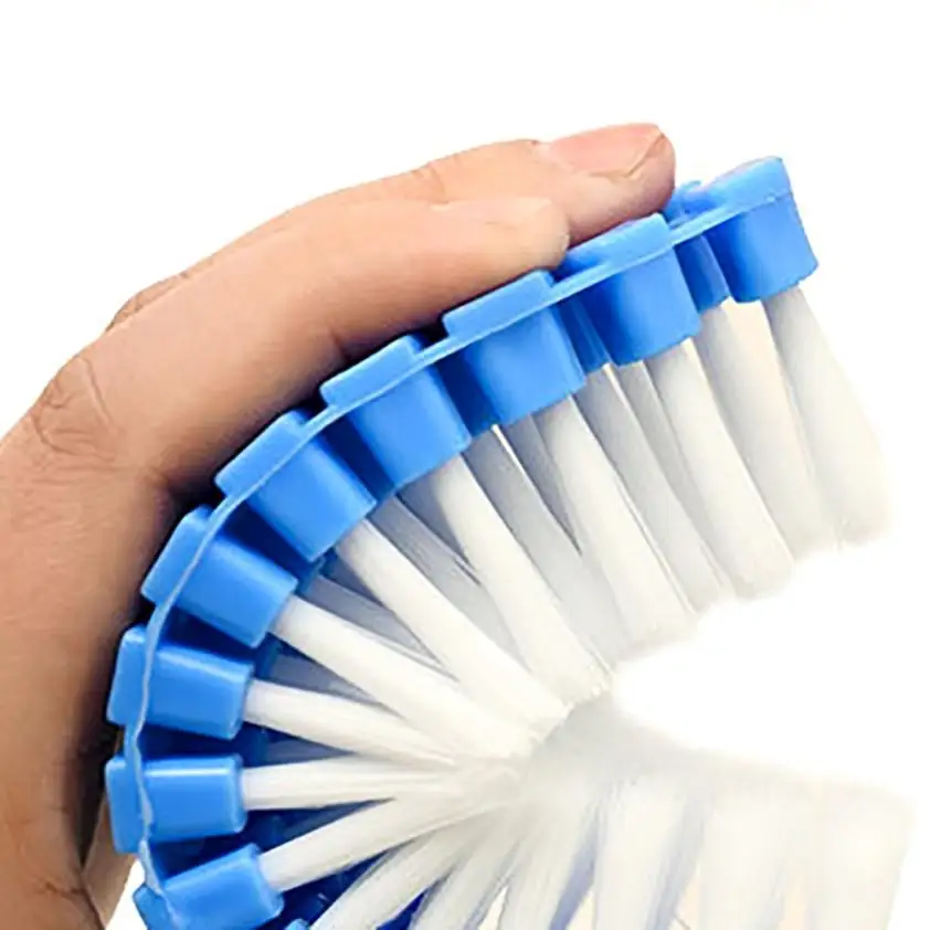 Plato Cepillo con lavavajillas dispensador De jabón utensilios De cocina olla limpia Cepillo De Limpieza De Cabello Suave # en