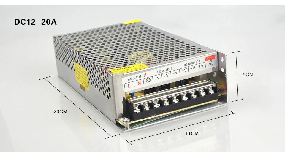 DC12V 1A 2A 3A 5A 8.5A 10A 15A 20A 30A светильник ing трансформаторы светодиодный драйвер Мощность адаптер для Светодиодные ленты светильник переключатель Питание