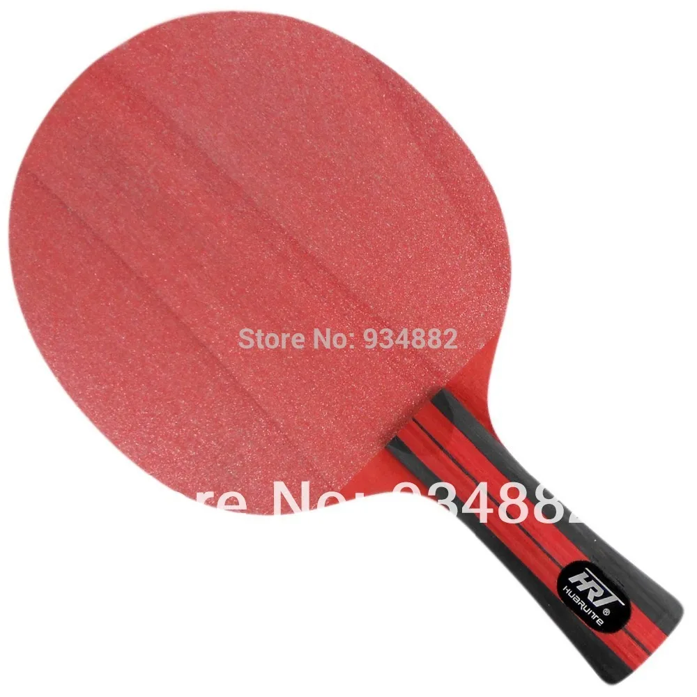 HRT Red Crystal Carbon Table Tennis (Ping Pong) Bladein Table Tennis