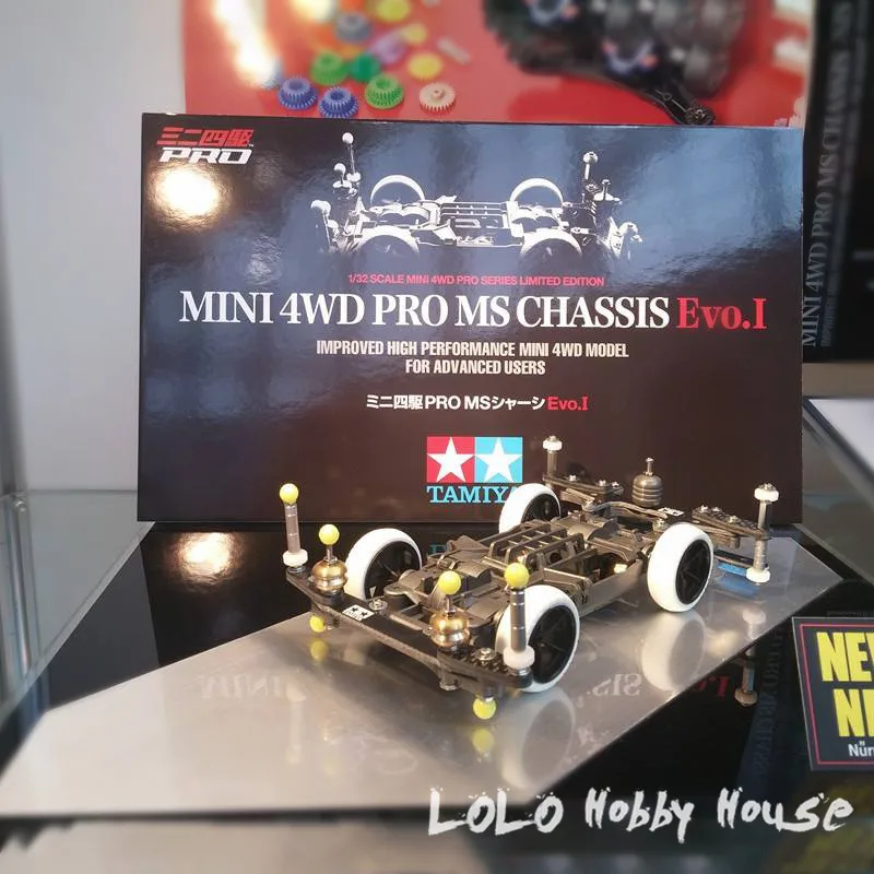 DIY TAMIYA 4WD Car Model Mini 4WD PRO MS CHASSIS EVO.1 95263