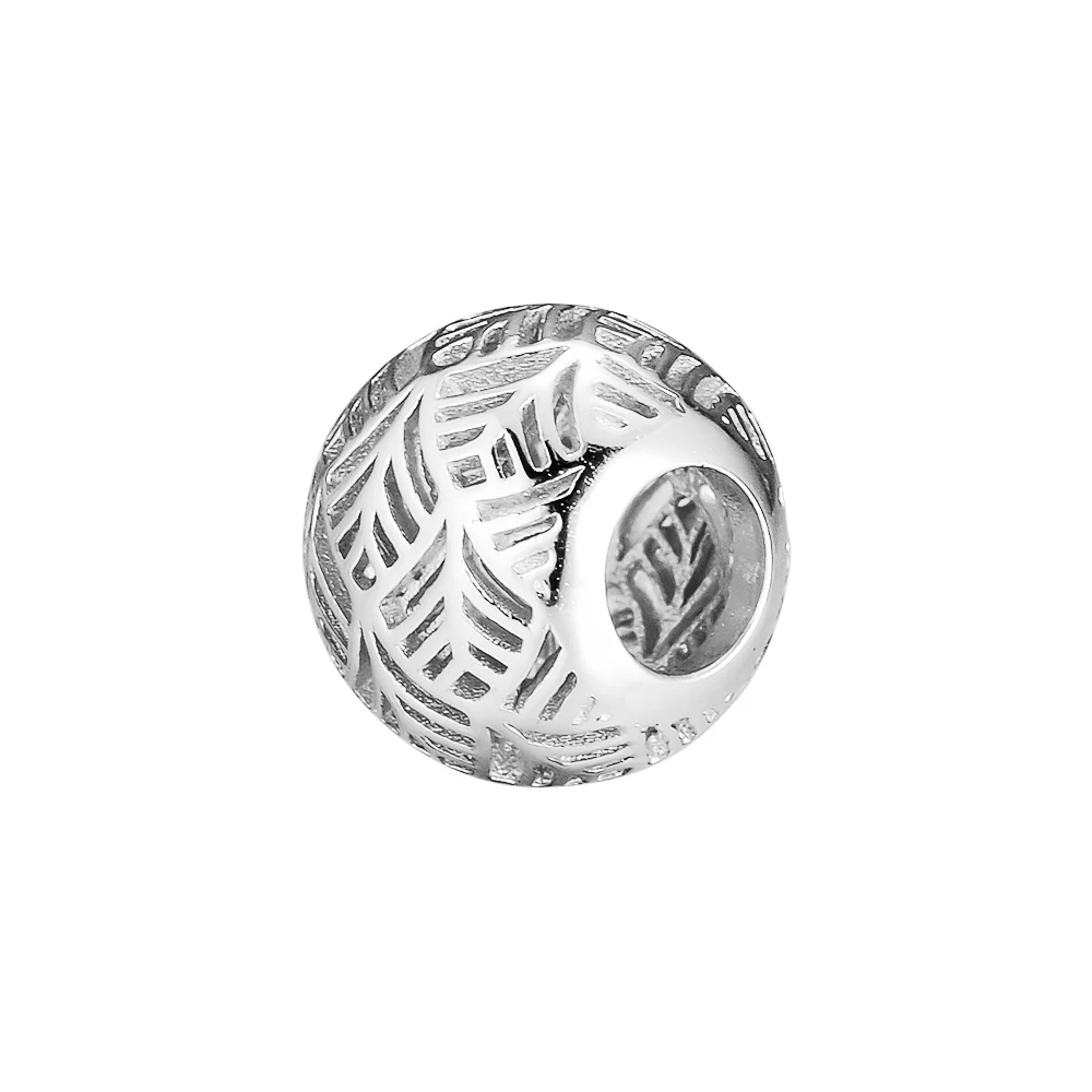 Подходит для Pandora шармы браслеты абстрактные бусины стерлингового серебра 925 ювелирные изделия