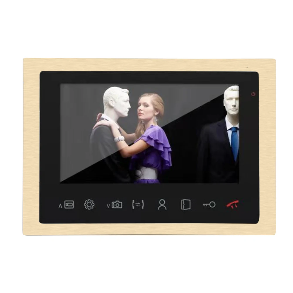 Dragonsview 10 дюймов домофон система 960P Обнаружение движения видеозвонк Интерком с