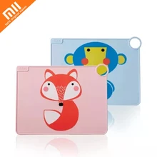 Xiaomi kalar детские салфетки джунгли вечерние забавные пищевые силиконовые эффективные противоскользящие водонепроницаемые масляные детские салфетки