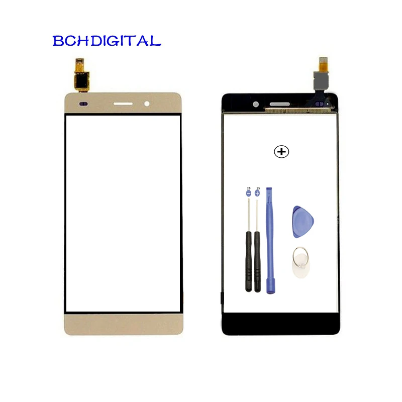 

BCHDIGITAL H061 For Huawei P8 lite ALE-L21 Front Glass Lens Sensor Panel Touch Screen Digitizer Replacement +with Tool