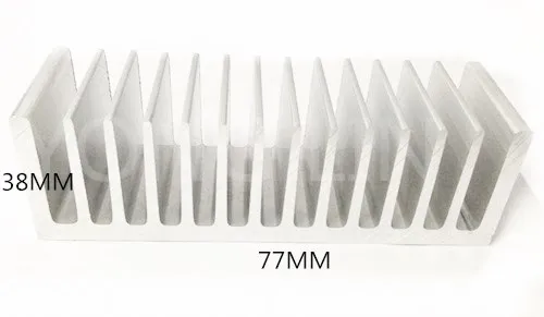 2 шт. heatsink77* 38-100 мм/светодиодный теплоотвод/модуль радиатора/Алюминий характер