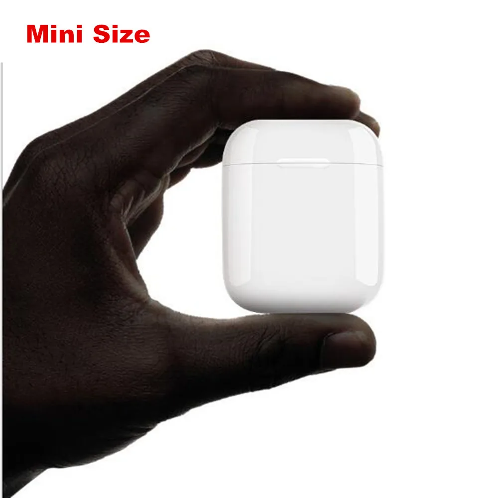 

High Quality for TWS Earphones Pop up Smart Sensor Separate use Words Print Wireless Earbuds PK i77 tws for Drop Shipping