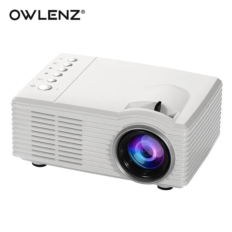 Owlenz Перезаряжаемые Портативный мини-карманный проектор SD30 лучший приятель