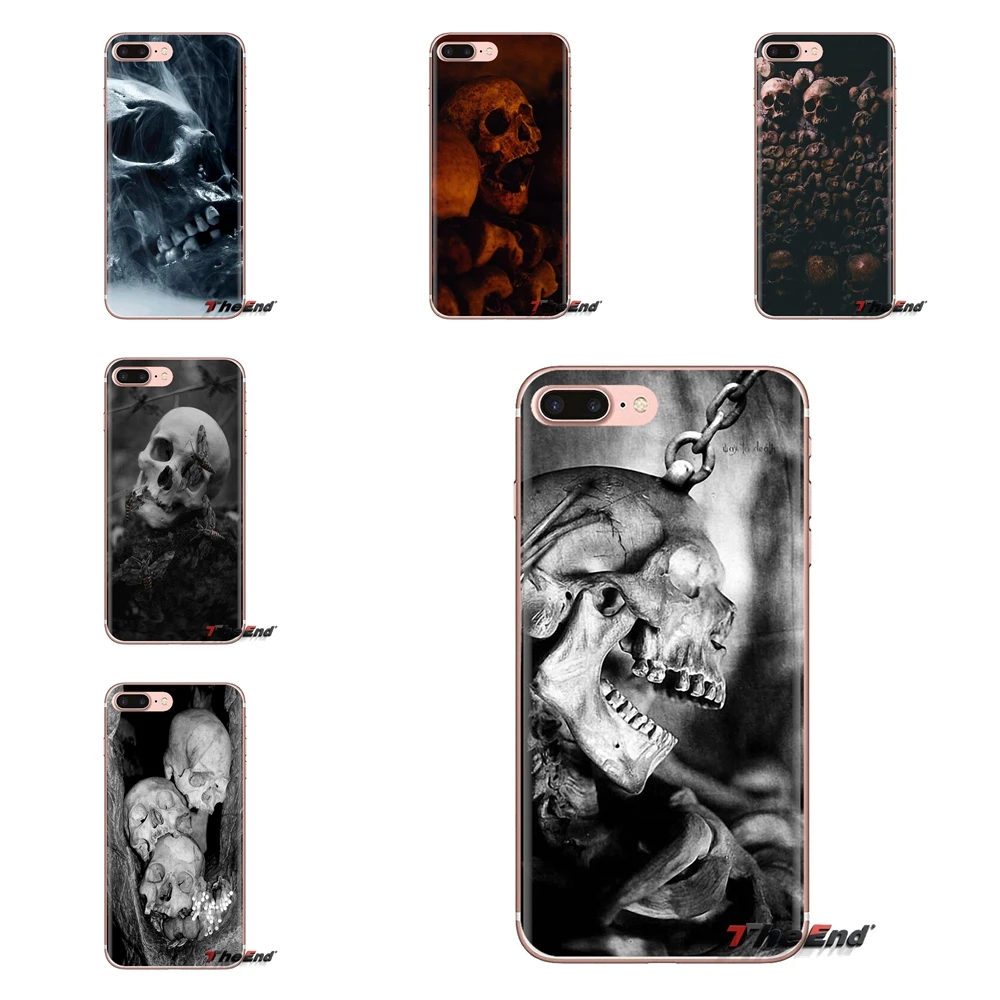 Silicone Phone Cover Bag The Haunted Mansion Skull For LG Spirit Motorola Moto X4 E4 E5 G5 G5S G6 Z Z2 Z3 G2 G3 C Play Plus Mini |