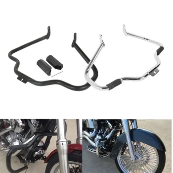 

Motorcycle Engine Guard Crash Bar For Harley Heritage Softail Deluxe Fatboy CVO FLSTNSE FLSTN FLSTF 2000-2017 2016 2015 2014