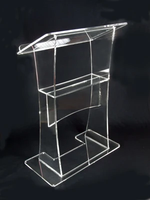 Прозрачная акриловая Трибуна lectern от производителя акриловый lectern простой пюпитр плексиглас