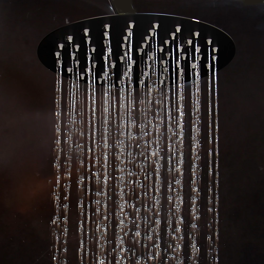 Preise KEMAIDI Ultra dünne Dusche Kopf Schwarz 8 10 12 zoll Wand Montiert Bad Niederschläge wasserhahn Sets Kopf Hand Dusche set