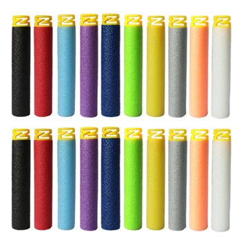 

10PCs Z Head Universal 7.2cm EVA Soft Bullets for Nerf Rifle Gun Toy Eco-friendly Lightweight Safe Refill Darts