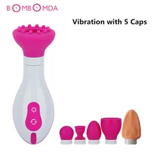 Oral Sucking Vibrators Auto suction Pussy Pump Vagina Clitoris Sucker Vibrator sex tougue Vibrator Silicone sex toys for woman