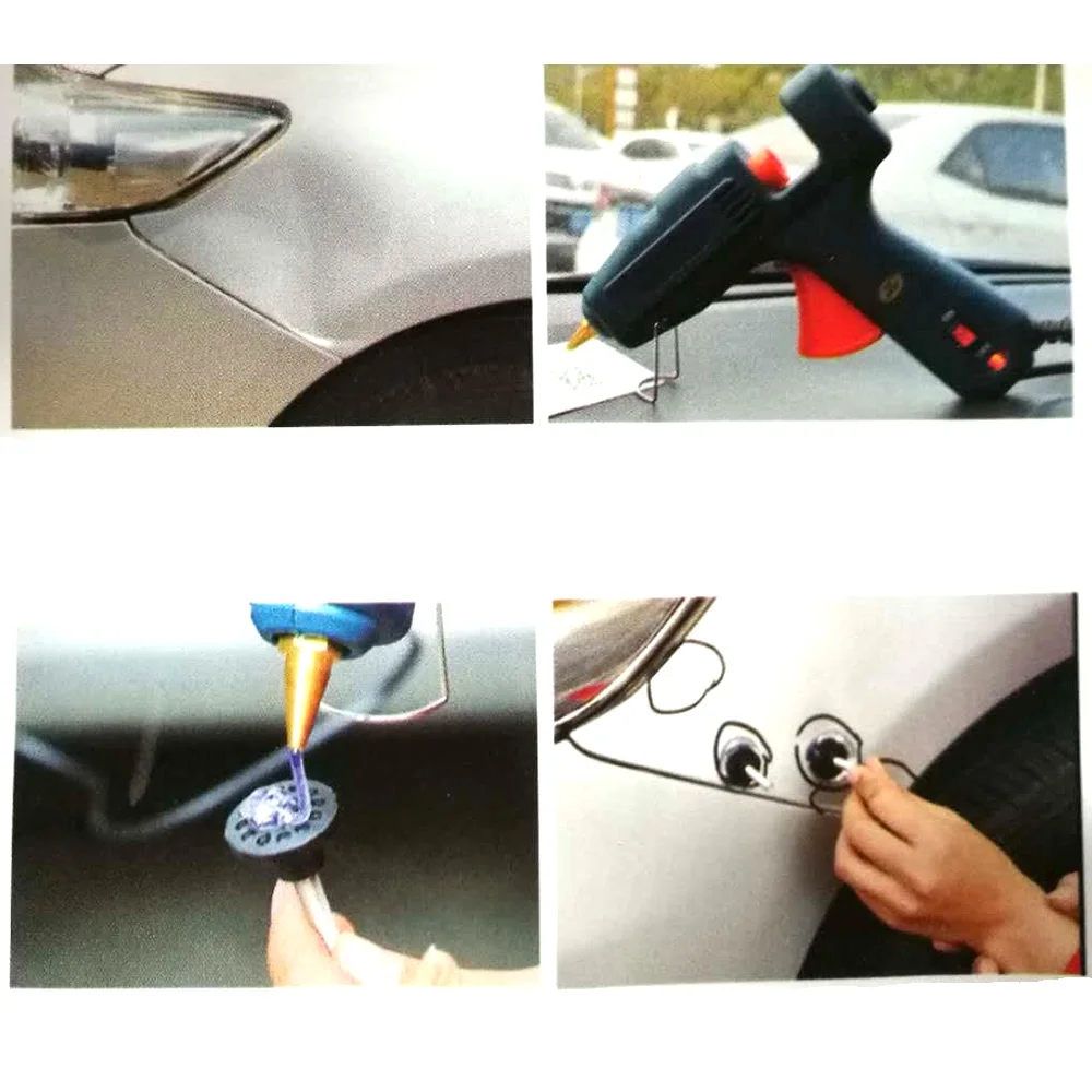 Автомобильные Dent Repair Tool из листового металла набор инструментов PDR Paintless Дент Ремонт Съемник Набор автосервис инструменты