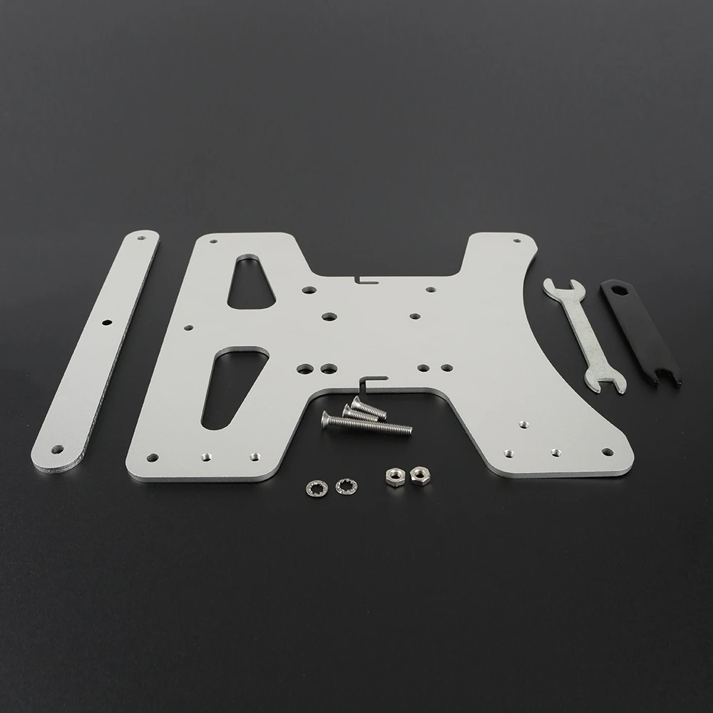 Clone Aluminum Y-Carriage Plate Kit Heated Bed Supports 3-Point Leveling For Creality Ender 3 Ender-3 Pro Ender-3S 3D Printer