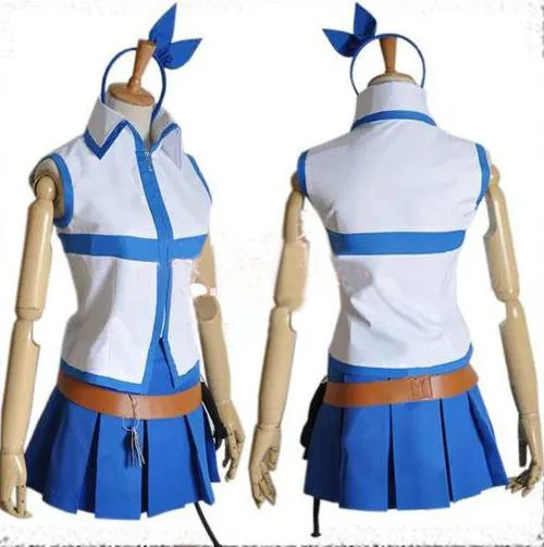 Lucy Heartfilia Cosplay Picture - More Detailed Picture About ... Fairy Tail Lucy Heartfilia Cosplay Costume Custom Made ... - Lucy Heartfilia Cosplay Picture - More Detailed Picture About