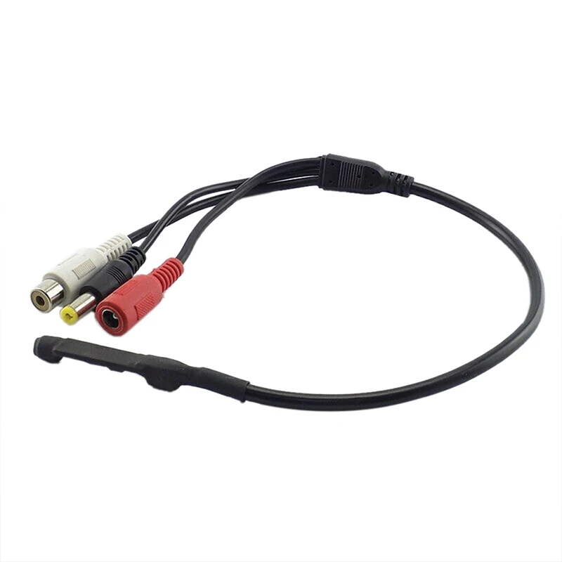 Микрофон CCTV MIC DC 15V DVR система безопасности звуковой монитор аудио пикап мини |