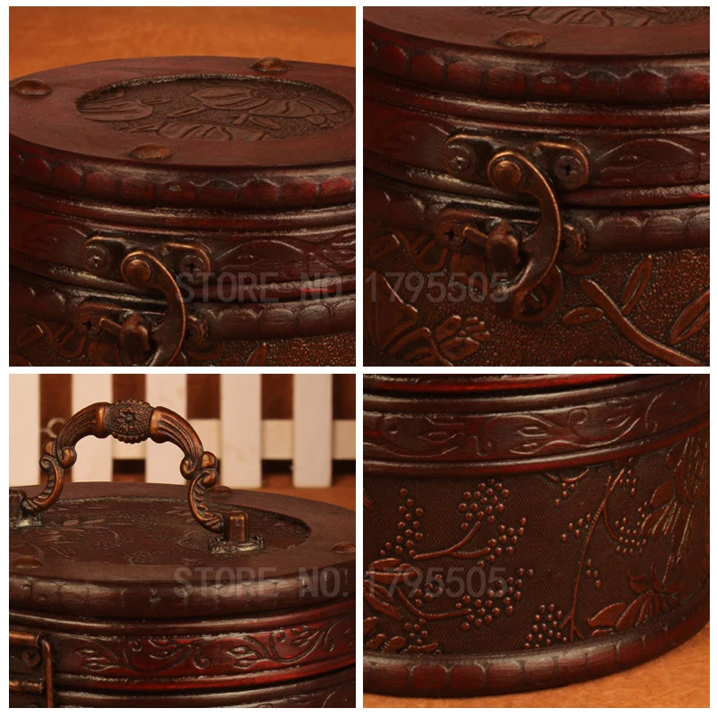 2 unids joyería antigua caja de regalo de almacenamiento Paquetes madera retro almacenamiento princesa europea de madera cosmética organizador 2 unids joyería antigua caja de regalo de almacenamiento Paquetes madera retro almacenamiento princesa europea de madera cosmética organizador