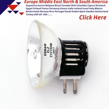 DN-29817 ELZ 21 V 150 W JCR21V-150W JCR 21V150W GX7.9 os-93635 волоконно-оптическая галогеновая лампочка Стоматологическая лампа для проведения осмотров