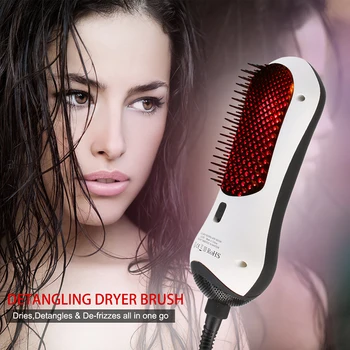 

Professional Hair Dryer Brush Multifunctional Electric Hair Blow Dryer Machine Hot Air Hair Curls Comb Salon Hair Styling Tools