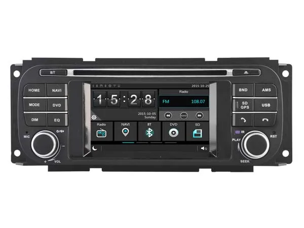 Sale wince6.0 car dvd play GPS navigation for Chrysler Voyager Jeep Dodge headunit autoradio stereo multimedia audio BT FM camera map 3