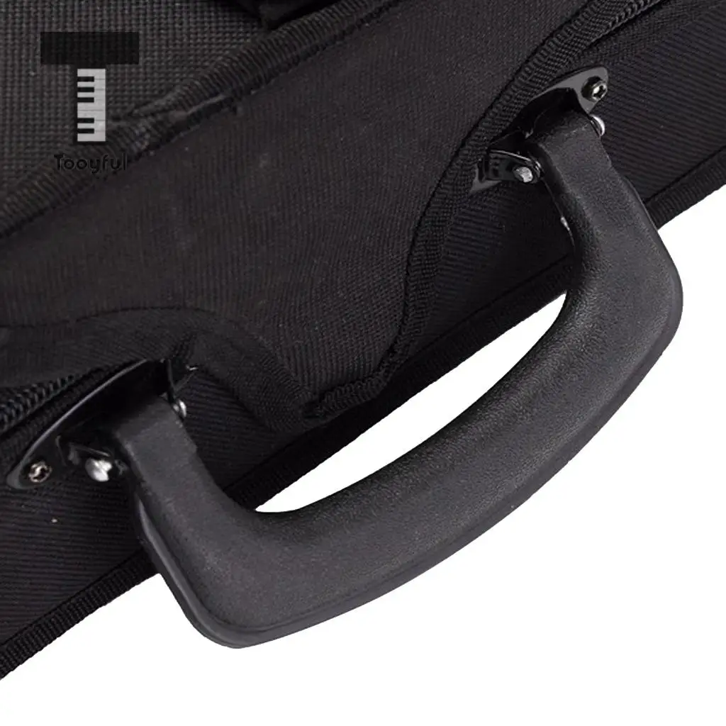 Tooyful Practical 1/8 Violin Storage Bag Case Hand Carry Shoulder Box Container Foam Inner for Kids Beginners