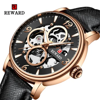 REWARD Top Brand Luxury High Quality Automatic Mechanical Watch Men Watch Waterproof Skeleton Mens Watches Clock Montre Homme
REWARD Top Brand Luxury High Quality Automatic Mechanical Watch Men Watch Waterproof Skeleton Mens Watches Clock Montre Homme