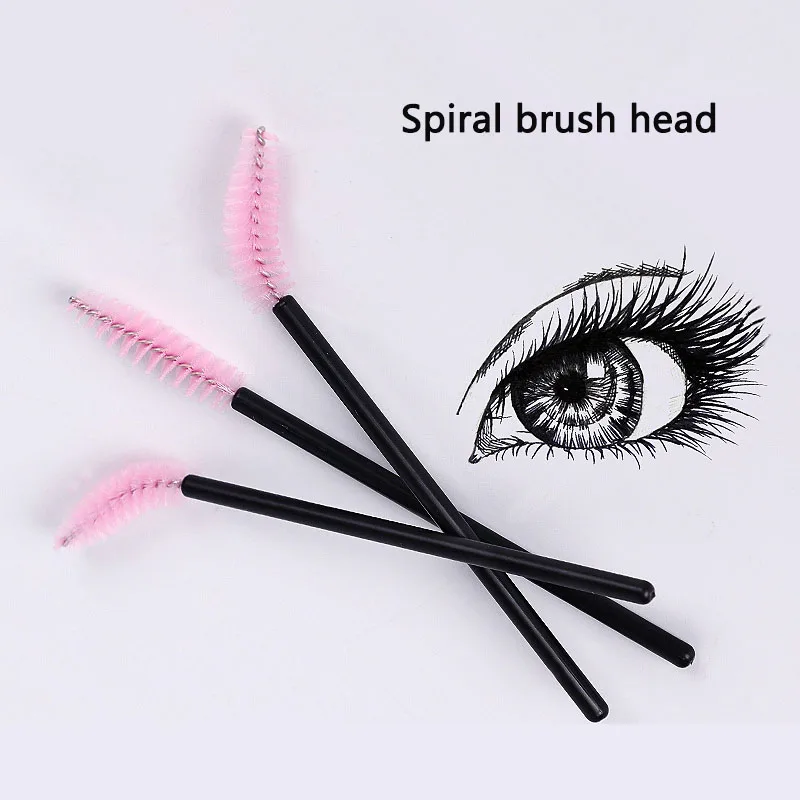 

Eyelash Extension Disposable Eyebrow brush Mascara Wand Applicator Spoolers Eye Lashes Eyelash Brushes Set makeup tools