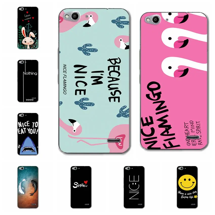 

For Vodafone Smart ultra 6 995N 5.5" Cover 995N Relief Case Cute Bunny Soft Silicone Cases For Vodafone Smart ultra 6 995N Coque
