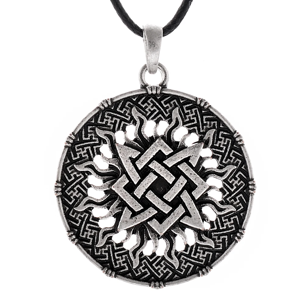 Slavic Rus Star Pendant Necklace Pagan Norse Vintage Rus Star Necklace