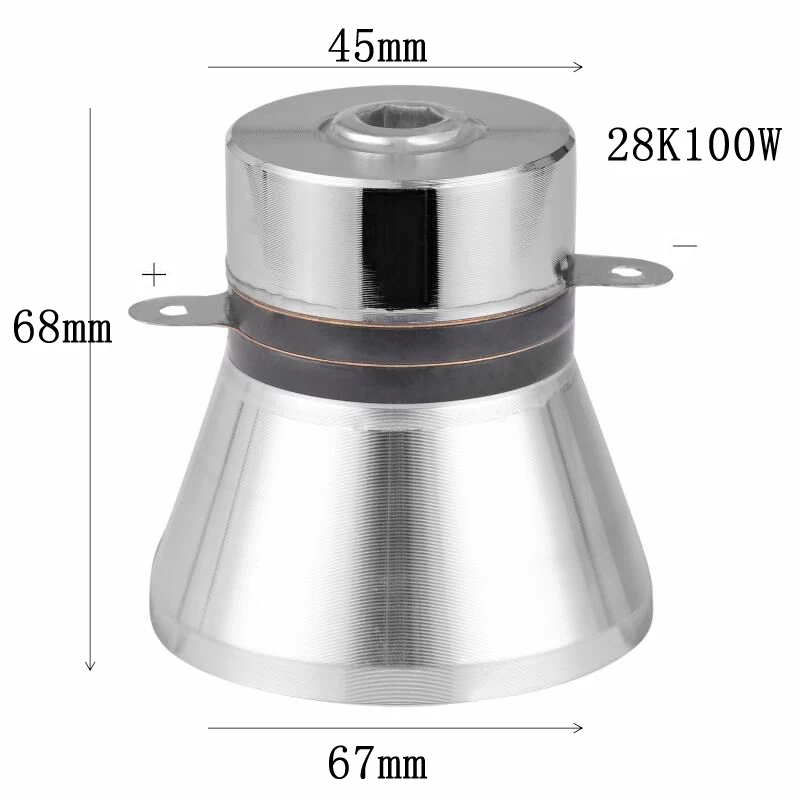 100 w 28 khz diy ultrasonic transducer สำหรับ Home Made ถังทำความสะอาดอัลตราโซนิกอะไหล่ตัวทำ