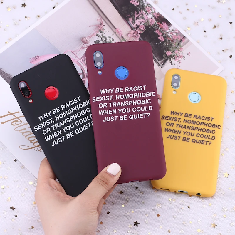Силиконовый чехол для телефона Huawei Honor Mate 10 20 Nova P20 P30 P40 P Smart Faith Good Quotes Tumblr Words Candy Capa