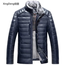 Мужская мотоциклетная куртка XingDeng однотонная деловая