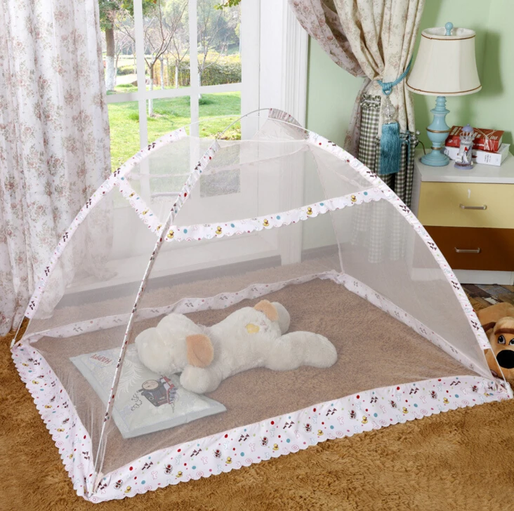Newborn Baby Bed Foldable Mosquito Net Floor Baby Mosquito Net