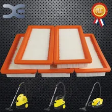 High Quality 5Pcs Hepa Filter Filters For Robot Vacuum Cleaner Replacement Parts For Karcher DS5500 6000 5600 Vacuum Cleaner цена High Quality 5Pcs Hepa Filter Filters For Robot Vacuum Cleaner Replacement Parts For Karcher DS5500 6000 5600 Vacuum Cleaner цены онлайн