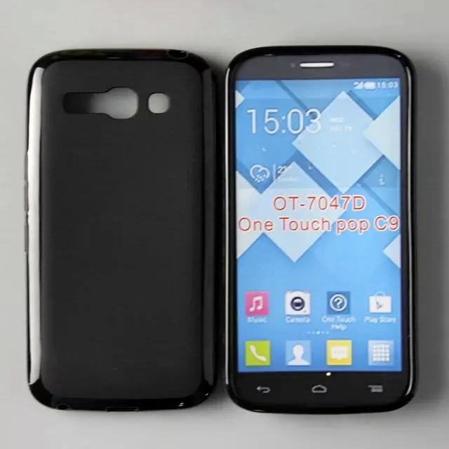 

TPU pudding cover case for Alcatel One Touch Pop C9 OT-7042D Phone shell 200pcs/lot DHL free shipping