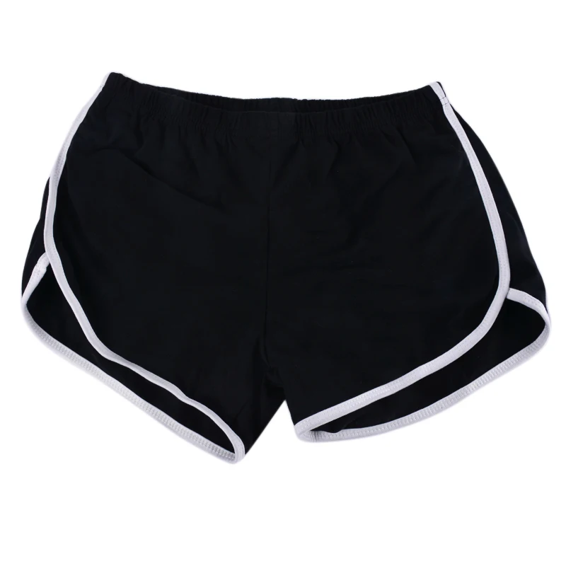 2018 Summer Sexy Black Running Shorts Sports Gym Fitness Shorts Women