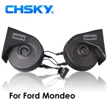 CHSKY автомобильный рожок Улитка Тип рога для Ford Mondeo 2007 до сейчас 12 В громкость 110-129дб Авто рожок длительный срок службы Высокий Низкий клаксон