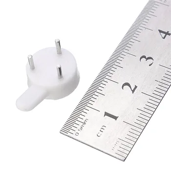 

1000 Pcs Small Wall Hook Drywall Nail Plastic Wall Hanger for Picture Frame Mirror