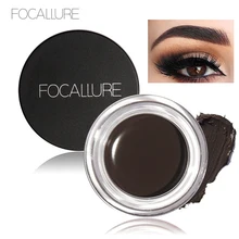 Focallure גוון קרם עם מברשת גבות איפור עיני מותג Maquiagem משפר גבה קל ללבוש גבות משחה לאורך זמן