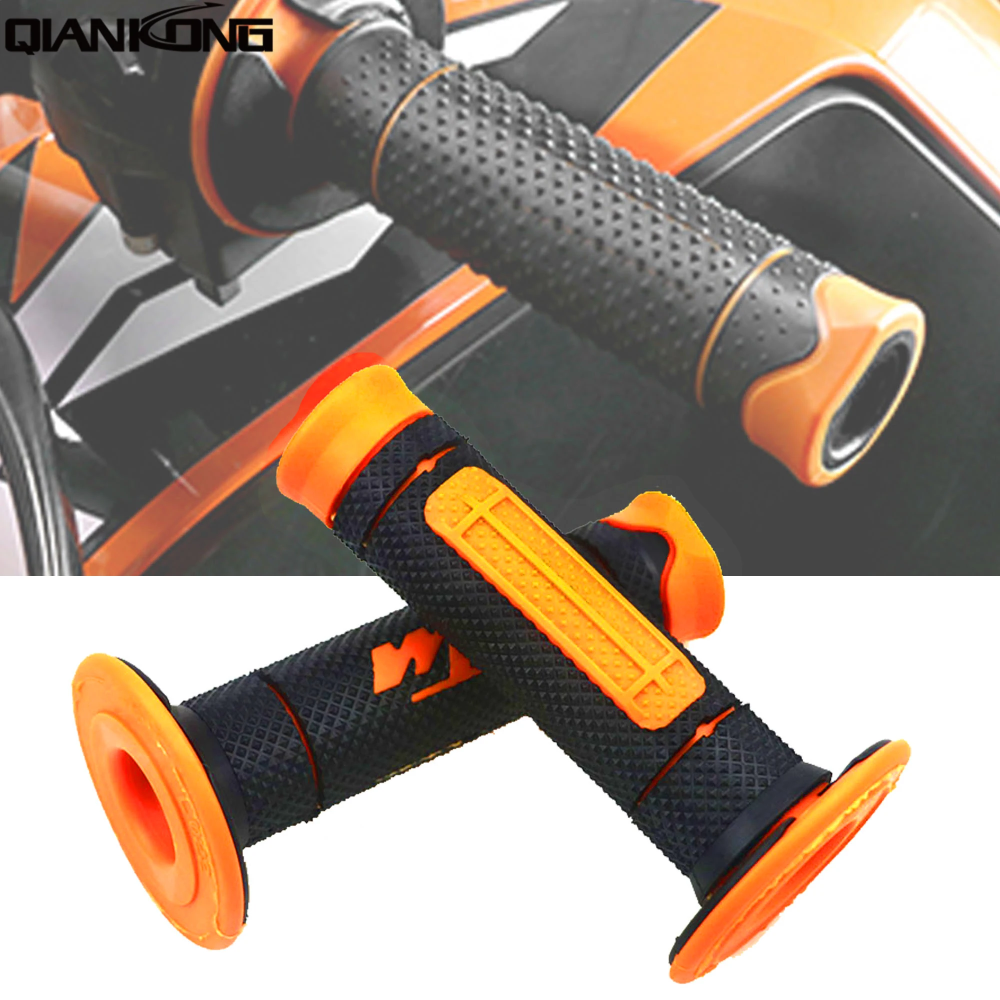 

For KTM 450 EXC-F 350 SIX DAYS 350 300 500 EXC 990 ADVENTURE 125 SX 150 Motorcycle hand grips 7/8" gel rubber handle bar grips