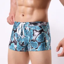 Мужские плавки с принтом, Пляжное нижнее белье, шорты для серфинга Q1128* 20