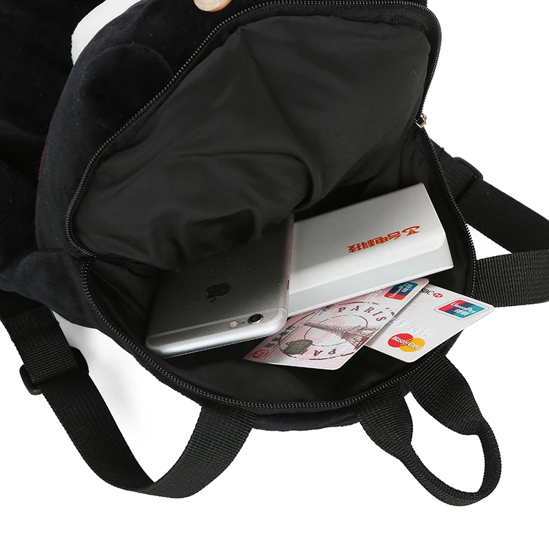 Официальный талисман Кумамон рюкзак мягкая игрушка Кумамото мягкий 3D Медведь дизайн сумка на плечо для девочек мультфильм плюшевые сумки