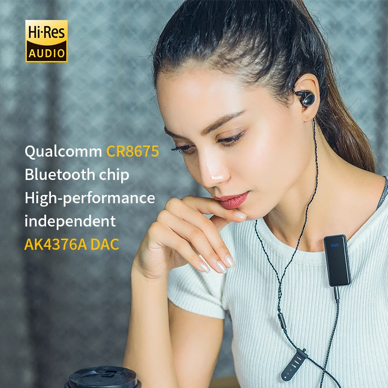 FiiO BTR3 csr8675 USB DAC/bluetooth приемник aptXLL/aptXHD/LDAC для телефонов iphone/Android/ПК|Наушники и