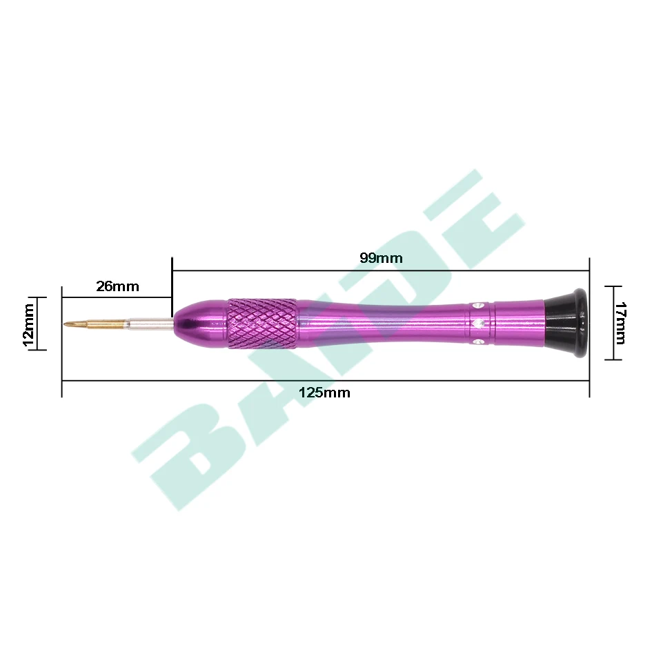 screwdriver size