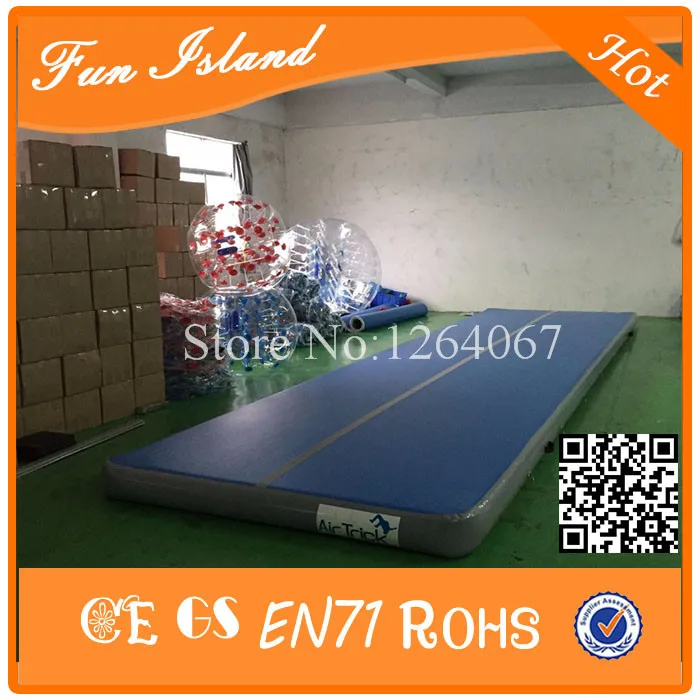 

Free Shipping Free Pump China Supplier 6m Gym Air Track Inflatable Cheerleading Airtrack